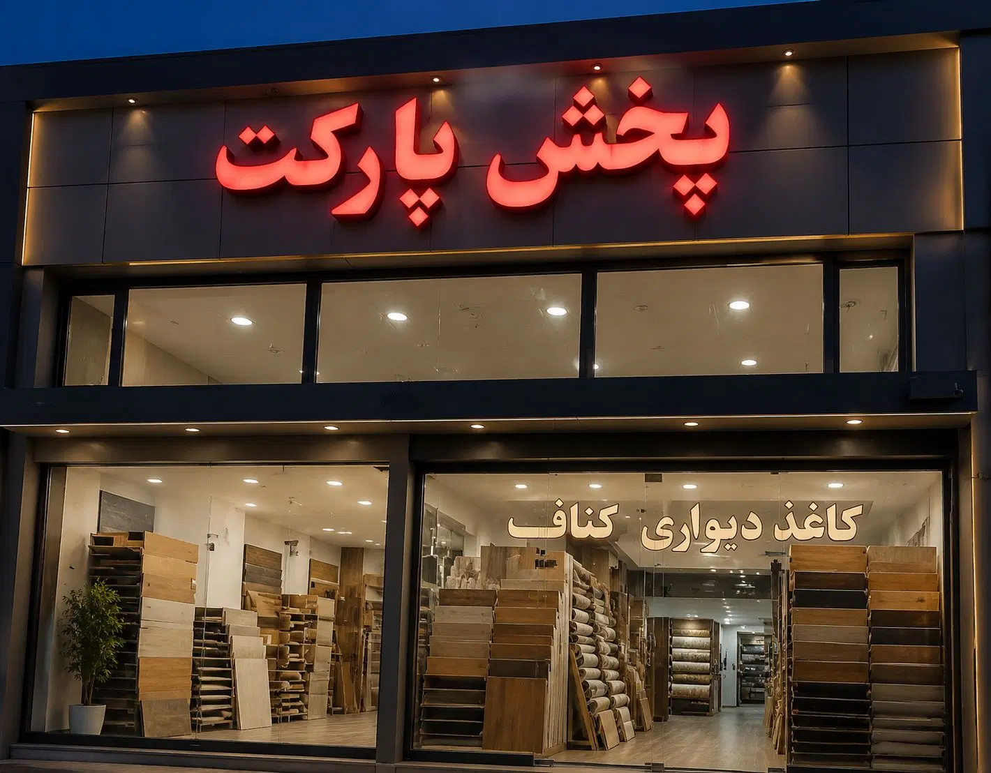 پارکت، کاغذ دیواری دکوراسیون کارن