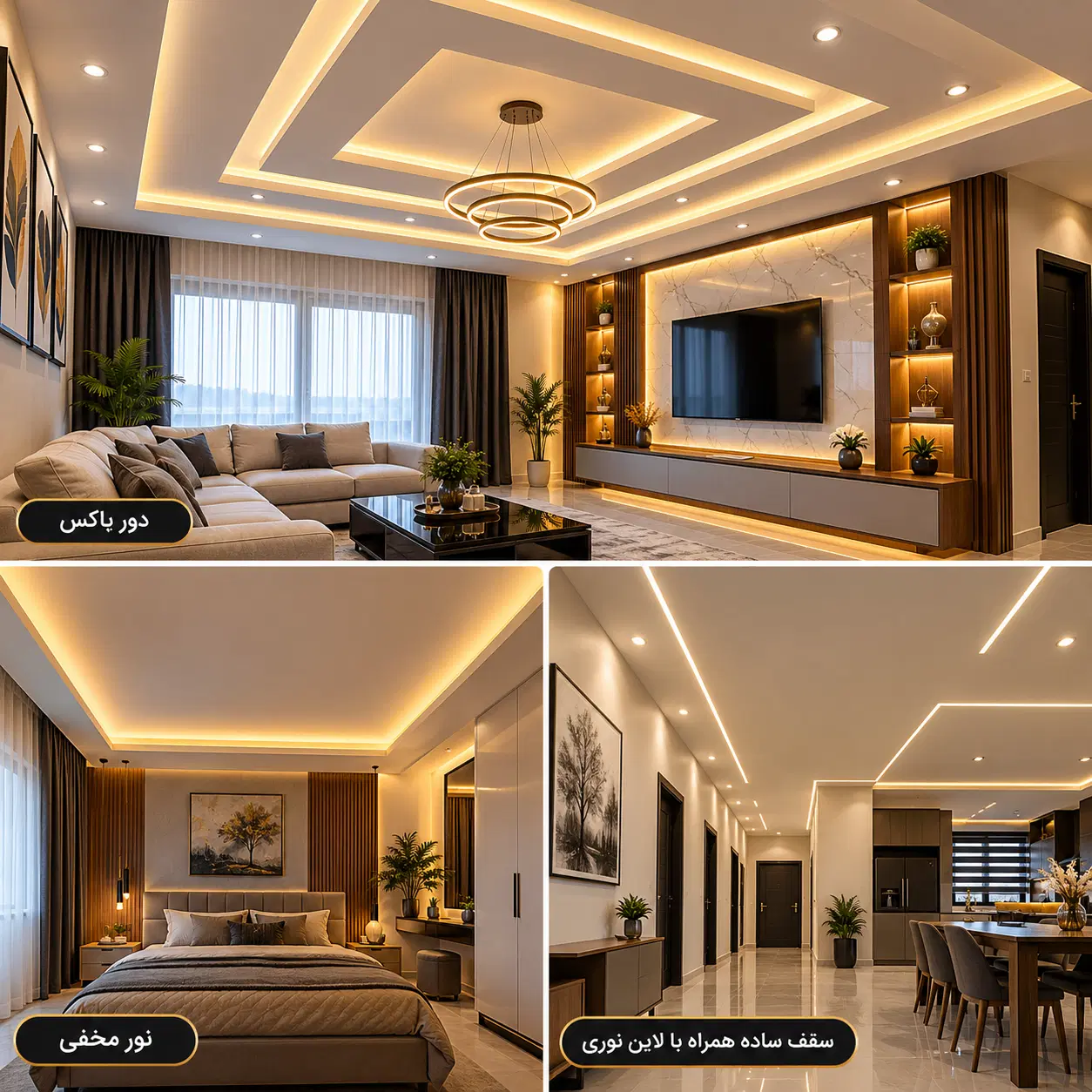اجرای تخصصی کناف و سقف کاذب