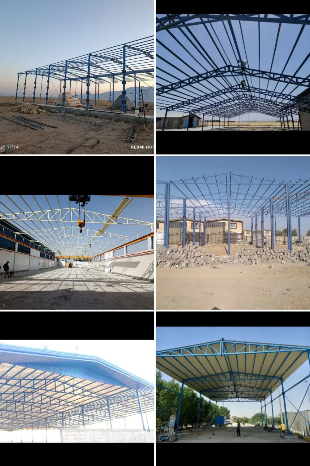 جوشکار سوله، کانکس، خرپا